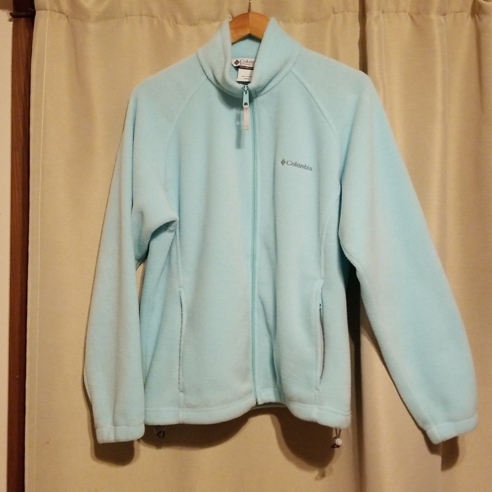 Columbia Fleece Jacket L Blue